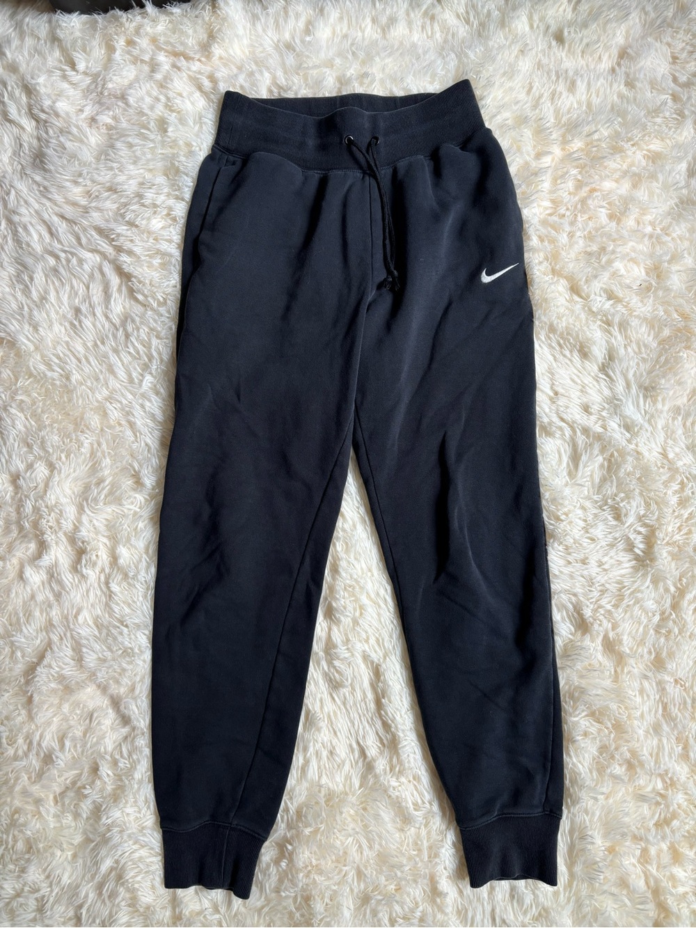Nike Sportswear Phoenix Fleece High-Waisted Joggers Black Womens S